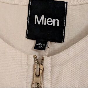 Mien Jumpsuit w/Pockets, Zipper Closure, Cuffs, Exceptional Quality, 100%Cotton